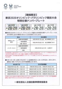 オリンピックナンバー