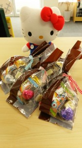 チョコレートプレゼント中です