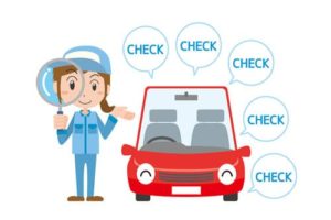 車 自動車 車検 整備 点検 チェック 女