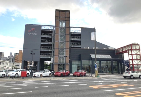 ユーポス岡山野田店の様子