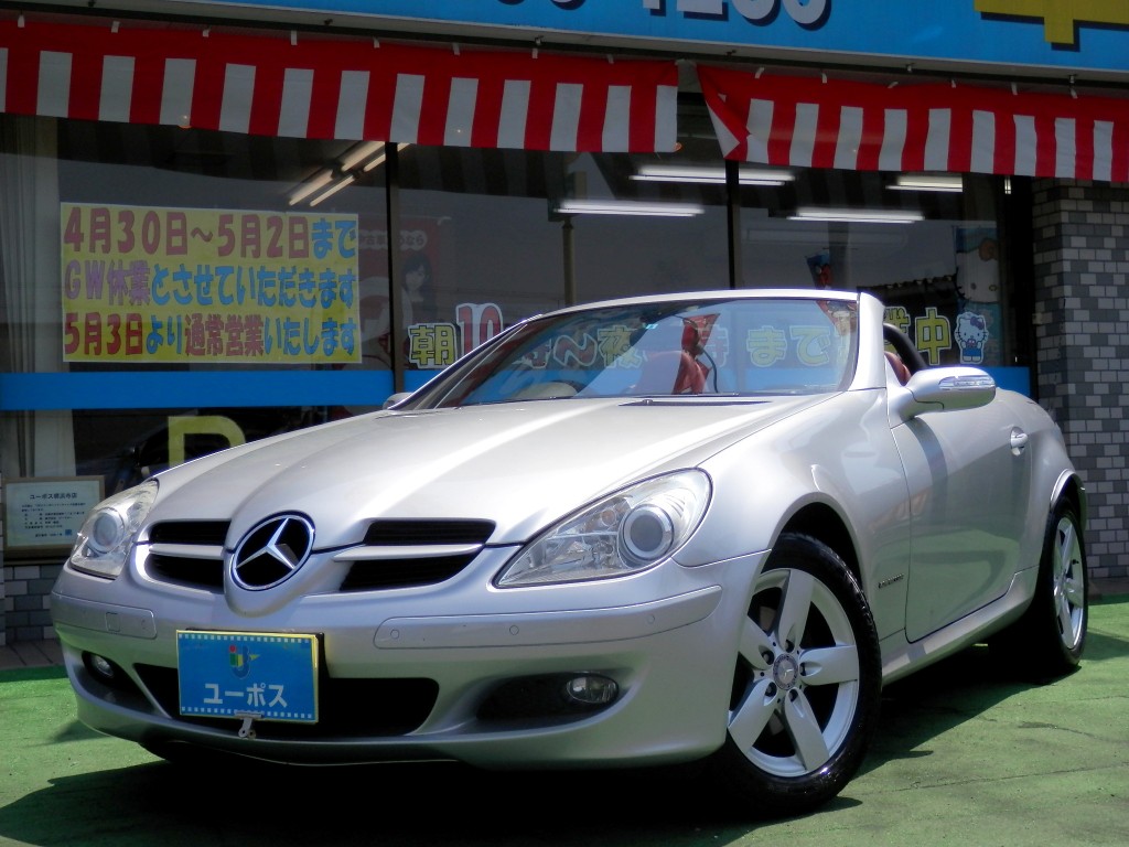 【19年式 メルセデス・ベンツ ＳＬＫ２００コンプレッサー】