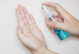 アルコール消毒