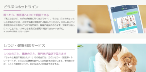 ラインで相談