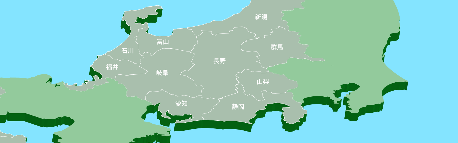 中部エリア地図