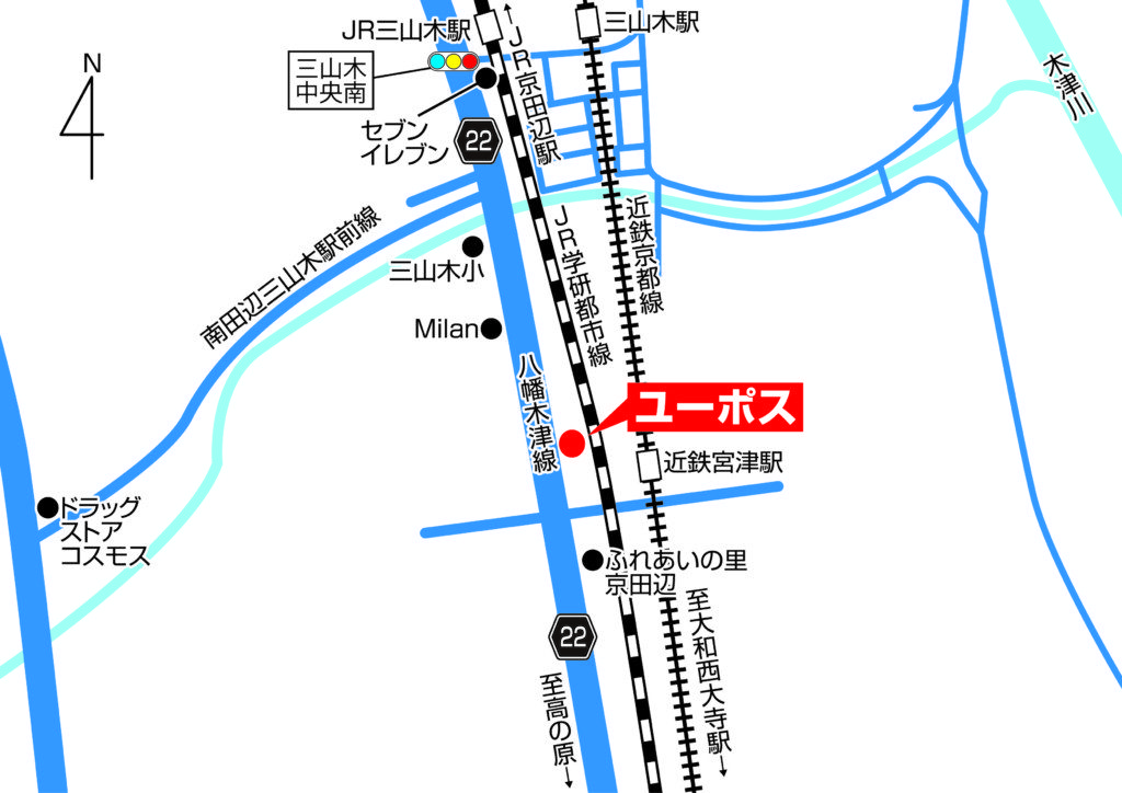 260114_ユーポス京田辺店_地図