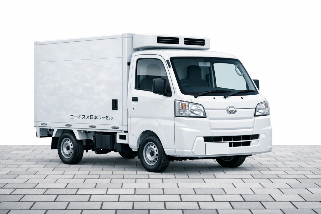 冷凍車リース事業開始のお知らせ｜日本ラッセルとの連携について